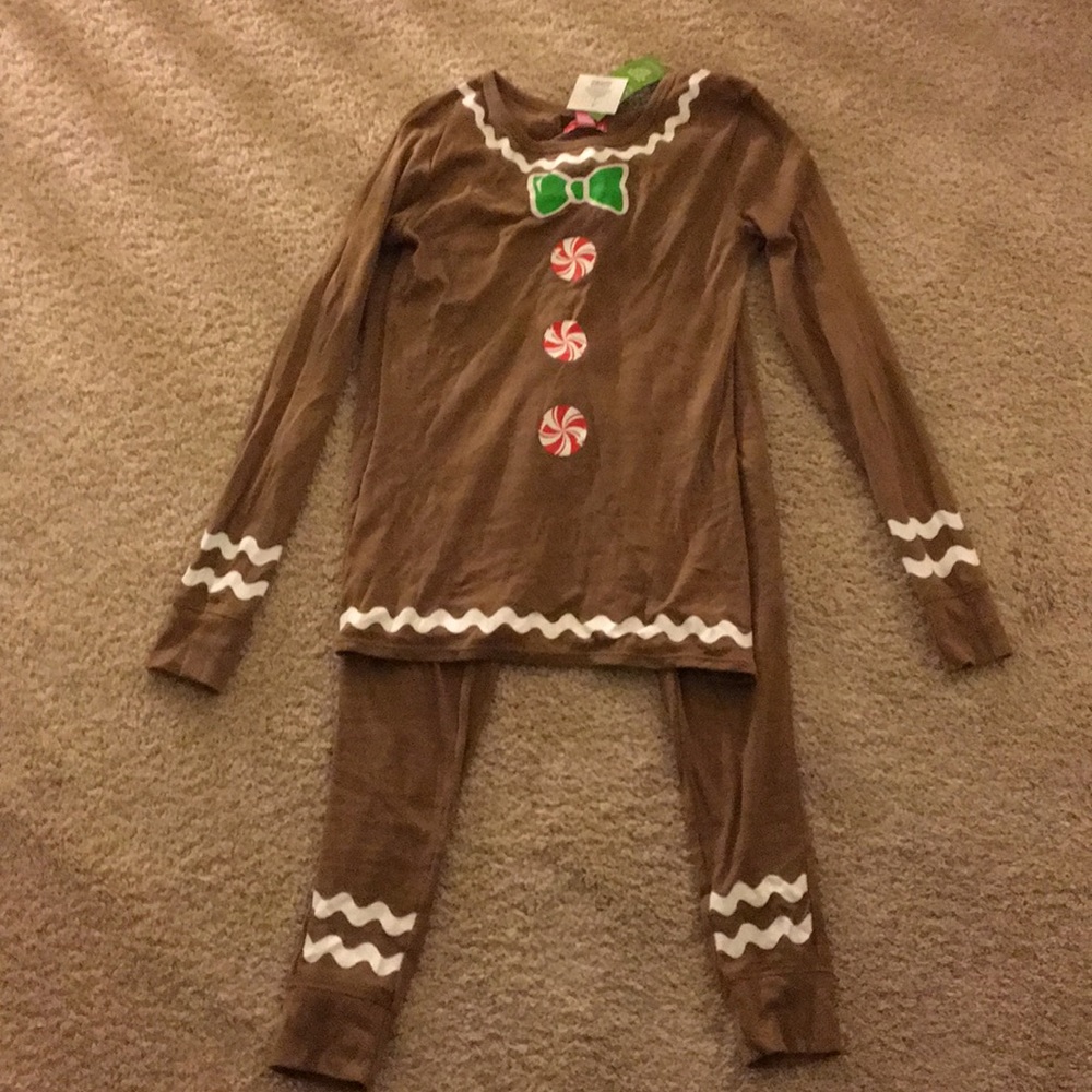Target Gingerbread Holiday Pajamas